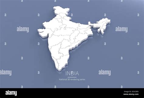 India Map 3d High Resolution Stock Photography and Images - Alamy