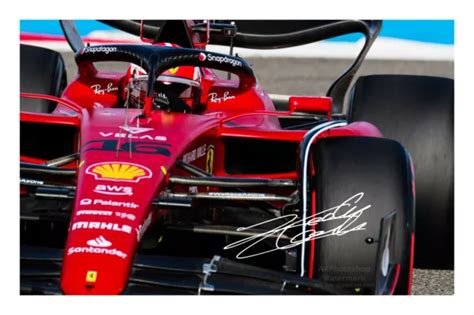 CHARLES LECLERC F1 2022 Signed A4 Autograph Photo Print Ferrari Formula One £7.99 - PicClick UK