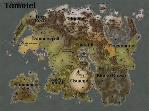 ESO map with Inkarnate : r/elderscrollsonline