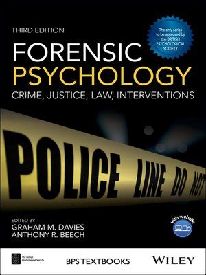 Forensic Psychology by Graham M. Davies · OverDrive: Free ebooks, audiobooks & movies from your ...