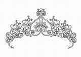 Princess Tiara Coloring Page  Home sketch template