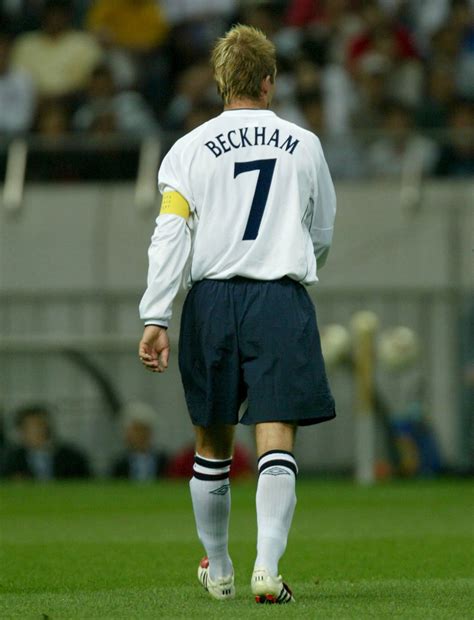 David Beckham #7 | #england | David beckham football, David beckham ...