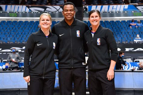 Natalie Sago & Jenna Schroeder Become First Female NBA Referees to Officiate Same Game