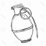 Grenade Drawing At GetDrawings  Free Download sketch template