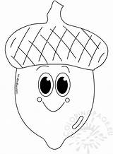 Acorn Coloring Pages To Print Sketch Page sketch template