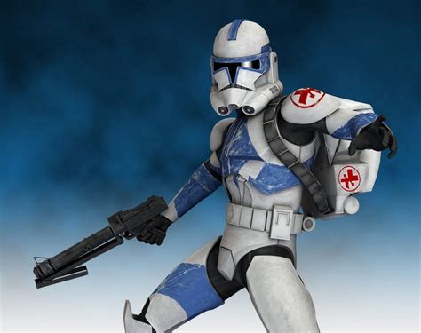 Kix is a clone trooper medic who served in the 501st Legion, a unit in ...