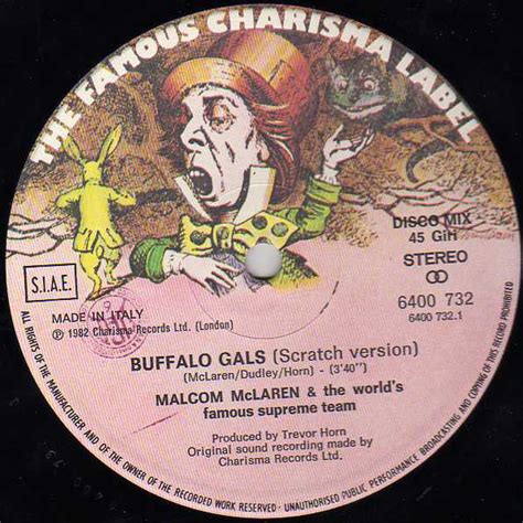 Malcolm McLaren & The World's Famous Supreme Team* - Buffalo Gals (1982, Vinyl) | Discogs