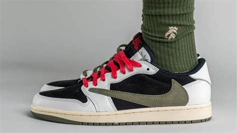 Travis Scott x Air Jordan 1 Low "Olive" Gets a release date