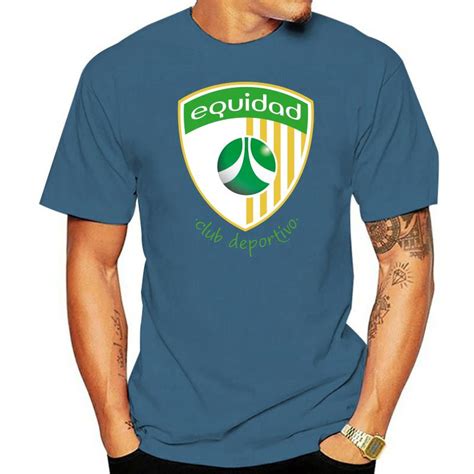 เสื้อยืด พิมพ์ลายทีมฟุตบอล La Equidad Colombia สําหรับผู้ชายสามารถปรับ ...