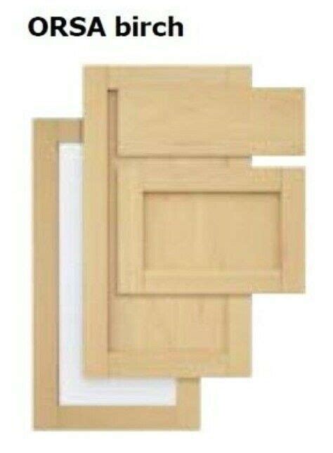 $159 • Buy IKEA Kitchen Doors For Corner Base / Wall Cabinet Orsa Birch ...