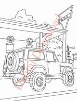 Utv Coloring Pages sketch template