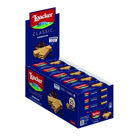 Buy Loacker Wafers, Cremkakao Chocolate Flavour Wafer Biscuits, Classic Italian Biscuits, All ...