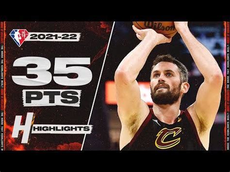 Kevin Love is back! 35 PTS 7 THREES Full Highlights vs Hawks 🔥 : nba