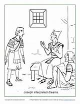 Joseph In Jail Coloring Page  Coloring Pages sketch template