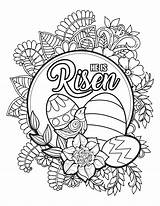 He Is Risen Coloring Pages sketch template