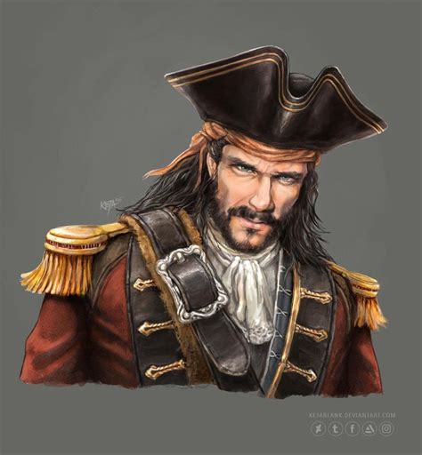 Bartholomew Roberts by KejaBlank on DeviantArt | Pirate art, Assassin’s ...