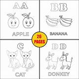A To Z coloring Pages For Kids  MasterBundles sketch template