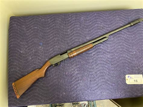 STEVENS BY SAVAGE ARMS MODEL 77AB, 12G, PUMP ACTION SHOTGUN WITH SAVAGE SUPER CHOKE SERIAL ...