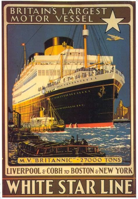 Ocean Superliners: MV Britannic, both my parents sailed on this ship.