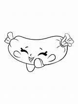 Sausages coloring Pages sketch template