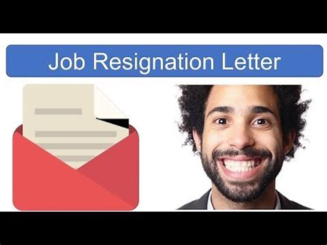 Formal Resignation Letter Sample Template