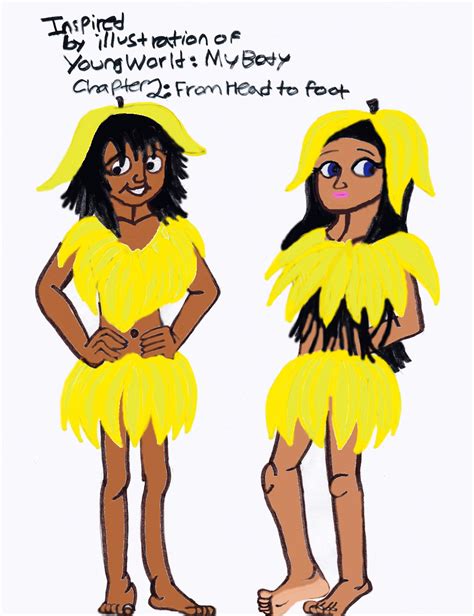 Mowgli and Shanti in Banana outfits. by tcr11050 on DeviantArt