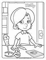 Handy Manny Coloring Pages sketch template