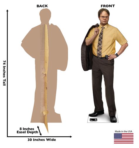 The Office Dwight Schrute Standee – NBC Store