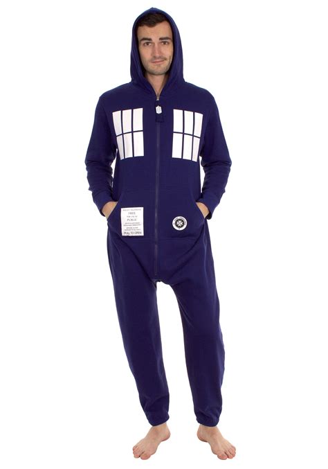 Doctor Who TARDIS Onesie Pajama Costume