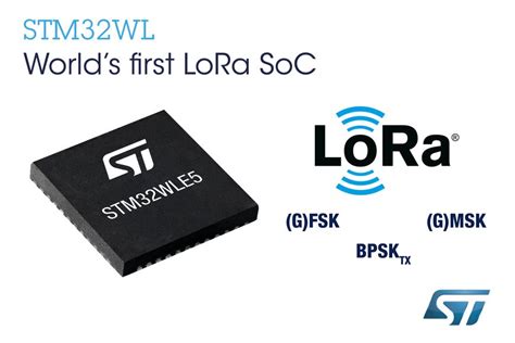 STMicroelectronics STM32 System-on-Chip Accelerates Creation of Smart Devices with LoRa ® IoT ...