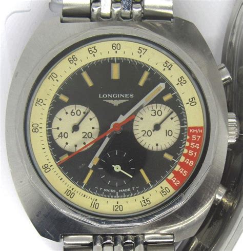 Bid Now: Vintage Longines Chronograph Watch - October 4, 0122 11:00 AM EDT