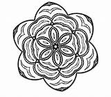Printable Abstract Coloring Pages sketch template