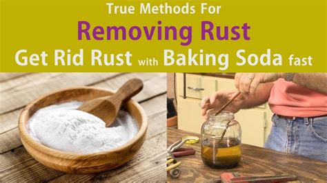 True Methods For Removing Rust -Get Rid Rust With Baking Soda Fast ...