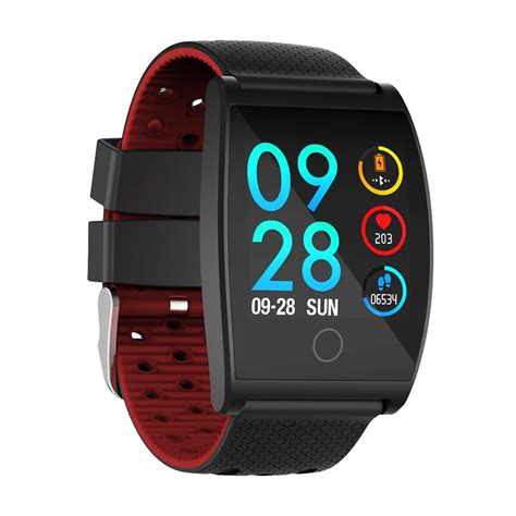 QS05 1.3" Smart Watch Blood Oxygen Blood Pressure Heart Rate Monitor ...