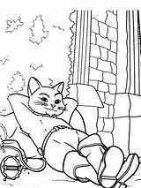 Puss In Boots coloring Pages sketch template