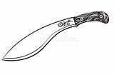 Machete Coloring Pages sketch template