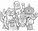 Yo Gabba Coloring Pages At GetDrawings  Free Download sketch template