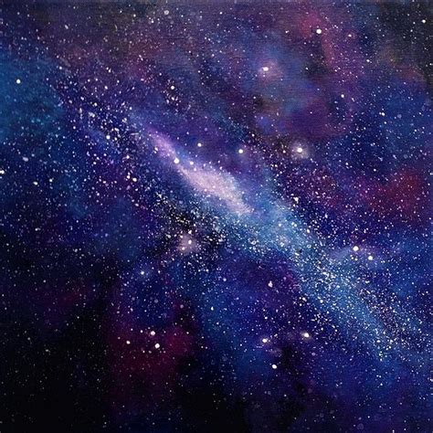 GALAXY! From far, far away comes an original painting on canvas by award-winning Ithaca artist ...