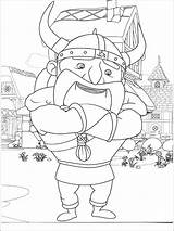 Mike The Knight 5 coloring Page sketch template