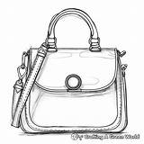 Purse Coloring Pages  Free & Printable sketch template