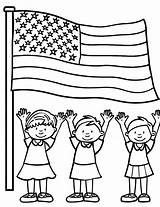 Coloring Sheet Usa Flag Page 20 American Pages sketch template