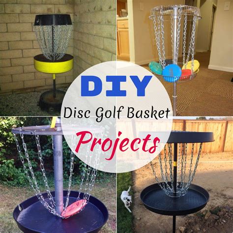 19 DIY Disc Golf Basket Projects For Play Course - DIYnCrafty