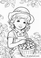 Cherry Coloring Pages » Free Download Artus Art sketch template