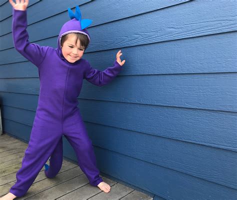 Dinosaur Halloween Costume Purple and Blue Dino Kids Costume | Etsy