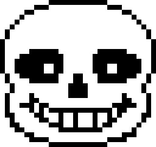 Sans Head | Pixel Art Maker