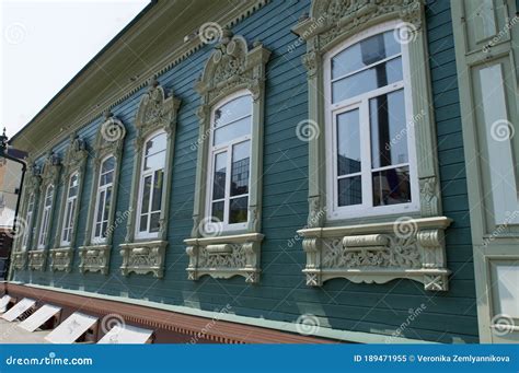 Tyumen, Russia, July 5, 2020: Beautiful Old Building in the Historical ...