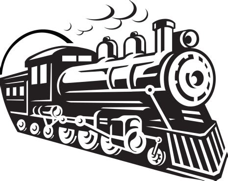 Locomotive Clip Art, Vector Images & Illustrations - iStock