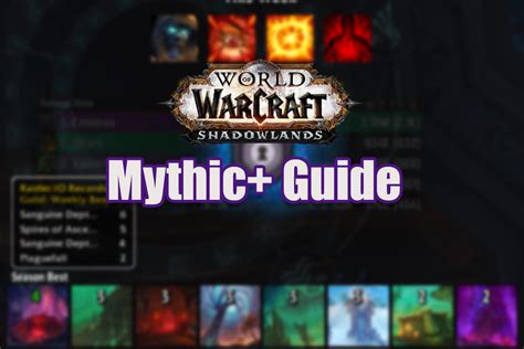 WoW Shadowlands Mythic+ Guide - The Digital Crowns