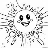 Colorful Cartoon Explosion Coloring Page 52894 41848 sketch template