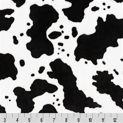 Cow Print Fabric - Etsy